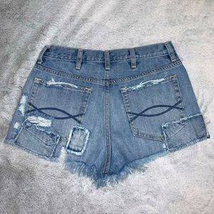 Vintage Abercrombie Distressed Denim Shorts